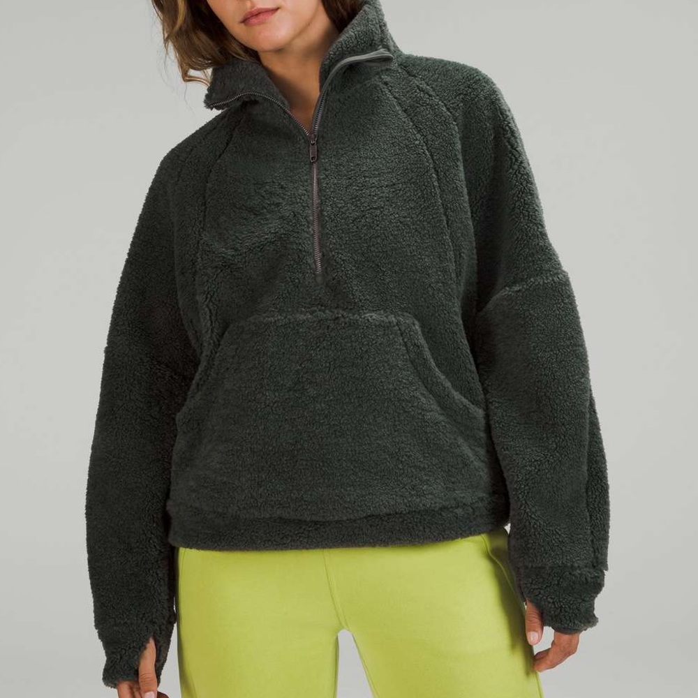 Lululemon Scuba Oversized Fleece Funnel-Neck